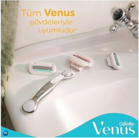 Gillette Venus Comfortglide Coconut Scent Plus Olay Women's Razor Handle + 2 Blade Refills - Al Kabayel Discount CentreGillette Venus Comfortglide Coconut Scent Plus Olay Women's Razor Handle + 2 Blade RefillsPersonal Care & Styling ToolsGILLETTEAl Kabayel Discount Centre
