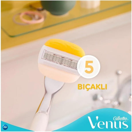Gillette Venus Comfortglide Coconut Scent Plus Olay Women's Razor Handle + 2 Blade Refills - Al Kabayel Discount CentreGillette Venus Comfortglide Coconut Scent Plus Olay Women's Razor Handle + 2 Blade RefillsPersonal Care & Styling ToolsGILLETTEAl Kabayel Discount Centre