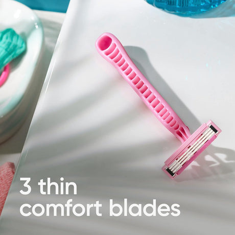 Gillette Venus Simply 3 Women's Disposable Razor 8+4 Count - Al Kabayel Discount CentreGillette Venus Simply 3 Women's Disposable Razor 8+4 CountPersonal Care & Styling ToolsGILLETTEAl Kabayel Discount Centre