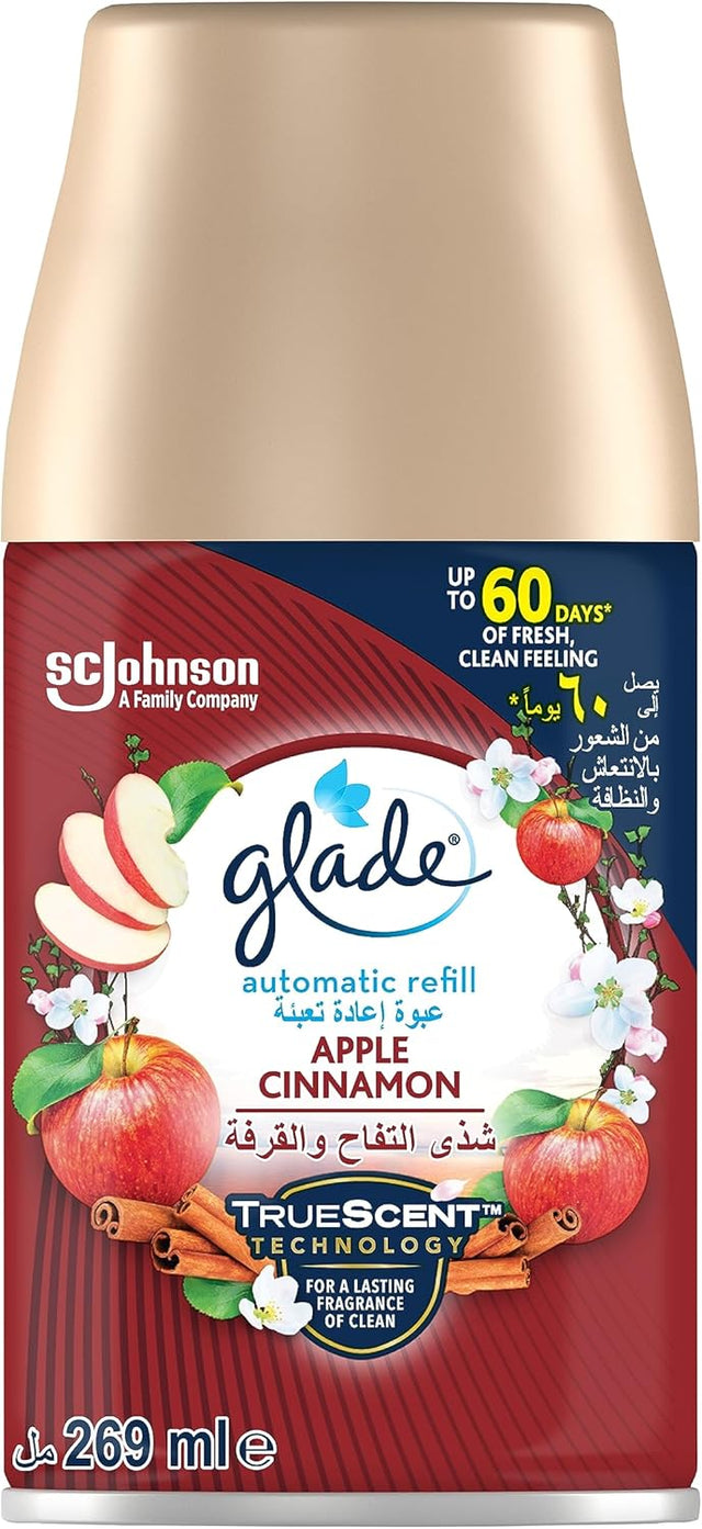 Glade Automatic Refill Apple Cinnamon, 269ml - Al Kabayel Discount CentreGlade Automatic Refill Apple Cinnamon, 269mlAir FreshenersSC JOHNSONAl Kabayel Discount Centre