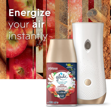 Glade Automatic Refill Apple Cinnamon, 269ml - Al Kabayel Discount CentreGlade Automatic Refill Apple Cinnamon, 269mlAir FreshenersSC JOHNSONAl Kabayel Discount Centre
