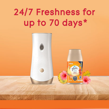 Glade Automatic Refill Hawaiian Breeze, 269ml - Al Kabayel Discount CentreGlade Automatic Refill Hawaiian Breeze, 269mlAir FreshenersSC JOHNSONAl Kabayel Discount Centre