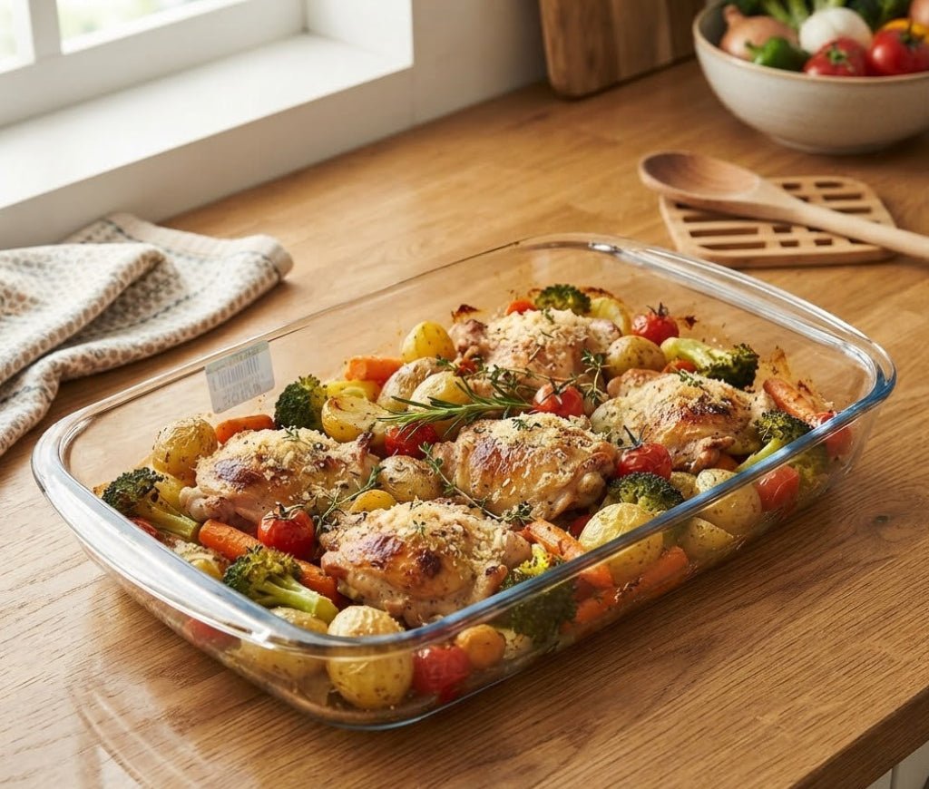 Glass Baking Dish 3L Rectangular — 39 × 23 × 5 cm - Al Kabayel Discount CentreGlass Baking Dish 3L Rectangular — 39 × 23 × 5 cmRoasting PansAKDCAl Kabayel Discount Centre