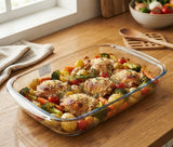 Glass Baking Dish 3L Rectangular — 39 × 23 × 5 cm - Al Kabayel Discount CentreGlass Baking Dish 3L Rectangular — 39 × 23 × 5 cmRoasting PansAKDCAl Kabayel Discount Centre
