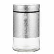 Glass Canister with Decorative Plastic Lid – 750ml - Silver / Brown - Al Kabayel Discount CentreGlass Canister with Decorative Plastic Lid – 750ml - Silver / BrownJars & Food SaversAKDCAl Kabayel Discount Centre