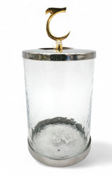 Glass Canister With Silver Lid 20cm 1000ml - Al Kabayel Discount CentreGlass Canister With Silver Lid 20cm 1000mlHome Décor AccentsAKDCAl Kabayel Discount Centre