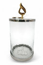 Glass Canister With Silver Lid 20cm 1000ml - Al Kabayel Discount CentreGlass Canister With Silver Lid 20cm 1000mlHome Décor AccentsAKDCAl Kabayel Discount Centre