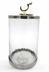 Glass Canister With Silver Lid 20cm 1000ml - Al Kabayel Discount CentreGlass Canister With Silver Lid 20cm 1000mlHome Décor AccentsAKDCAl Kabayel Discount Centre