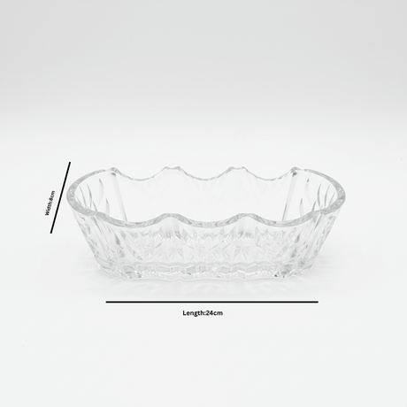 Glass Crystal Cutlery Holder - 24×8 cm - Al Kabayel Discount CentreGlass Crystal Cutlery Holder - 24×8 cmCutlery HolderAKDCAl Kabayel Discount Centre