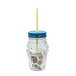 Glass Jar with Straw – 450ml - Al Kabayel Discount CentreGlass Jar with Straw – 450mlMugsAKDCAl Kabayel Discount Centre