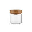 Glass Jar with Wooden Lid - 10×10 cm / 15×10 cm / 20×10 cm / 25×10 cm - Al Kabayel Discount CentreGlass Jar with Wooden Lid - 10×10 cm / 15×10 cm / 20×10 cm / 25×10 cmJars & Food SaversAKDCAl Kabayel Discount Centre