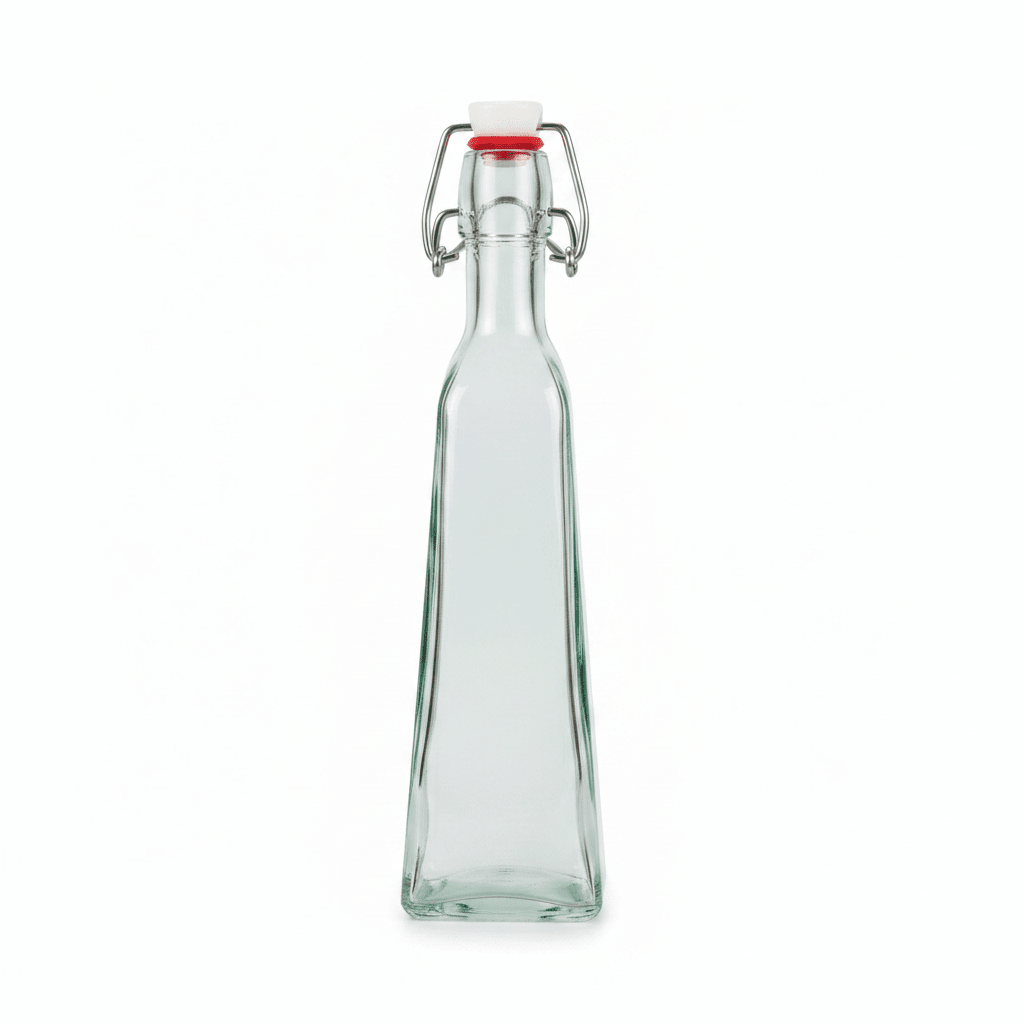 Glass Oil Bottle with Swing Top Stopper - 300ml - Al Kabayel Discount CentreGlass Oil Bottle with Swing Top Stopper - 300mlOil DispensersAKDCAl Kabayel Discount Centre