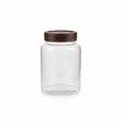 Glass Storage Jar with Wooden Lid - 20×10cm / 25×10cm / 30×10cm - Al Kabayel Discount CentreGlass Storage Jar with Wooden Lid - 20×10cm / 25×10cm / 30×10cmJars & Food SaversAKDCAl Kabayel Discount Centre