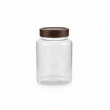 Glass Storage Jar with Wooden Lid - 20×10cm / 25×10cm / 30×10cm - Al Kabayel Discount CentreGlass Storage Jar with Wooden Lid - 20×10cm / 25×10cm / 30×10cmJars & Food SaversAKDCAl Kabayel Discount Centre