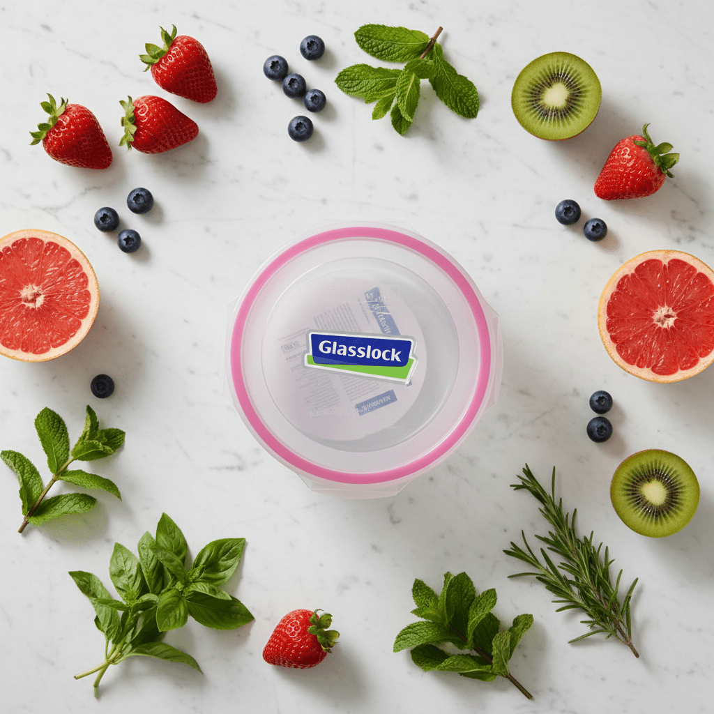 Glasslock Round Glass Food Container with Leakproof Airtight Locking Lid – Premium Storage Solution – 950 ml - Al Kabayel Discount CentreGlasslock Round Glass Food Container with Leakproof Airtight Locking Lid – Premium Storage Solution – 950 mlFood ContainersGLASSLOCKAl Kabayel Discount Centre