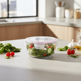 Glasslock Round Glass Food Container with Leakproof Airtight Locking Lid – Premium Storage Solution – 950 ml - Al Kabayel Discount CentreGlasslock Round Glass Food Container with Leakproof Airtight Locking Lid – Premium Storage Solution – 950 mlFood ContainersGLASSLOCKAl Kabayel Discount Centre