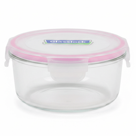 Glasslock Round Glass Food Container with Leakproof Airtight Locking Lid – Premium Storage Solution – 950 ml - Al Kabayel Discount CentreGlasslock Round Glass Food Container with Leakproof Airtight Locking Lid – Premium Storage Solution – 950 mlFood ContainersGLASSLOCKAl Kabayel Discount Centre