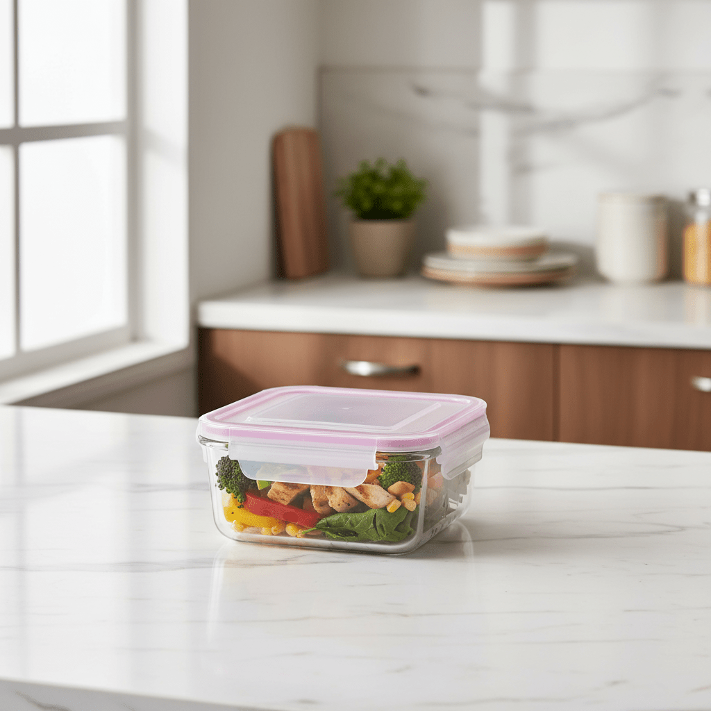 Glasslock Square Glass Storage Container with Airtight Plastic Lid – Durable and Stackable – 1200 ml - Al Kabayel Discount CentreGlasslock Square Glass Storage Container with Airtight Plastic Lid – Durable and Stackable – 1200 mlFood ContainersGLASSLOCKAl Kabayel Discount Centre
