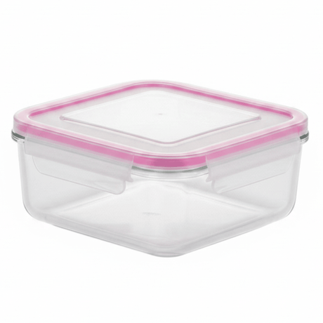 Glasslock Square Glass Storage Container with Airtight Plastic Lid – Durable and Stackable – 1200 ml - Al Kabayel Discount CentreGlasslock Square Glass Storage Container with Airtight Plastic Lid – Durable and Stackable – 1200 mlFood ContainersGLASSLOCKAl Kabayel Discount Centre