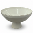 Glore Elegant Round Cream Ceramic Footed Candy Bowl with Gold Rim Decorative Serving Dish 24 cm - Al Kabayel Discount CentreGlore Elegant Round Cream Ceramic Footed Candy Bowl with Gold Rim Decorative Serving Dish 24 cmBowlsGLOREAl Kabayel Discount Centre