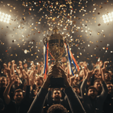 Gold & Black Metal Trophy Cup — 30cm | Premium Award with Decorative Handles & Ribbons - Al Kabayel Discount CentreGold & Black Metal Trophy Cup — 30cm | Premium Award with Decorative Handles & RibbonsSportsAKDCAl Kabayel Discount Centre
