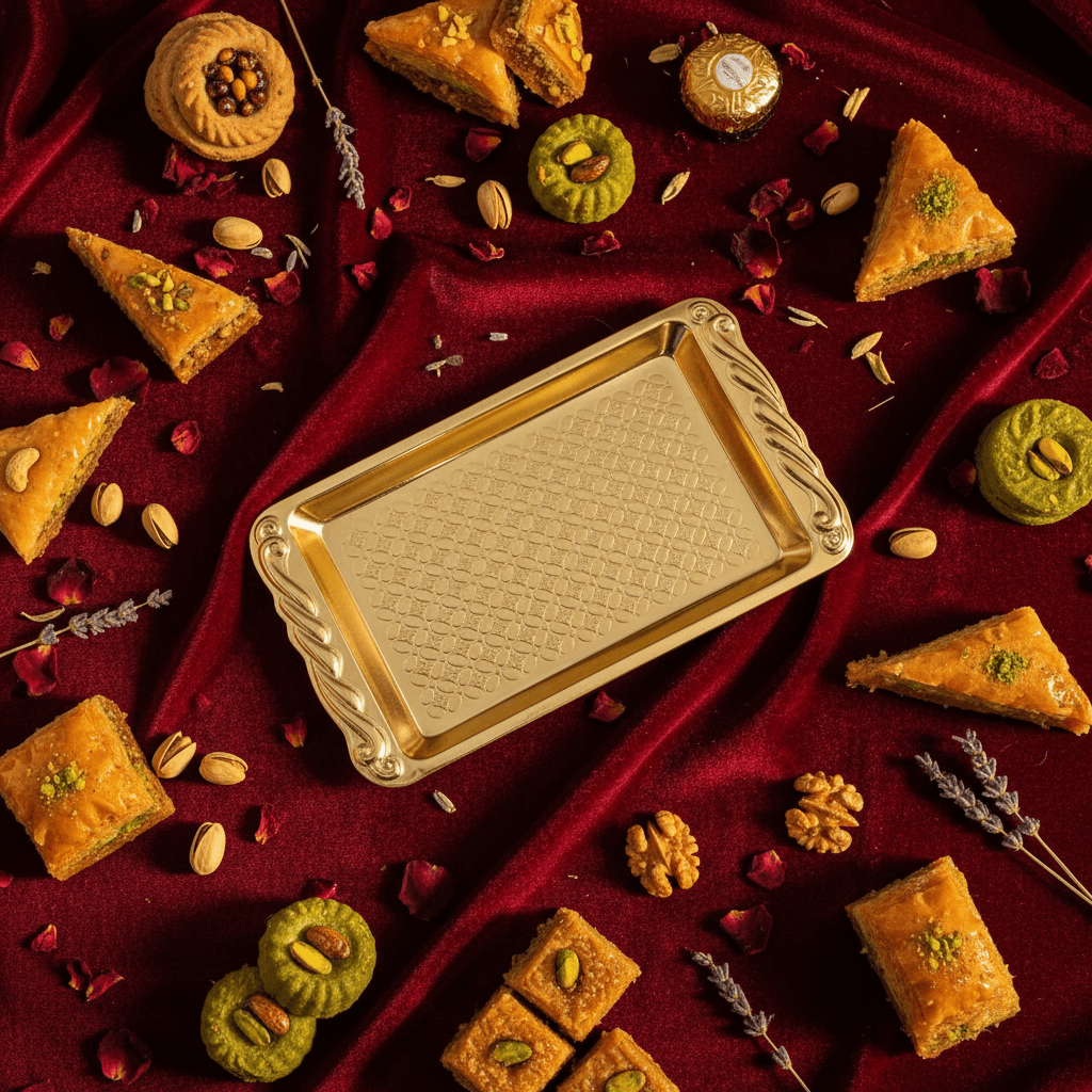 Gold Embossed Rectangle Serving Tray | 20×12.5cm - Al Kabayel Discount CentreGold Embossed Rectangle Serving Tray | 20×12.5cmServing TraysAKDCAl Kabayel Discount Centre