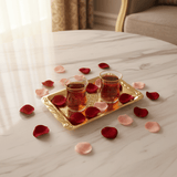 Gold Embossed Rectangle Serving Tray | 20×12.5cm - Al Kabayel Discount CentreGold Embossed Rectangle Serving Tray | 20×12.5cmServing TraysAKDCAl Kabayel Discount Centre