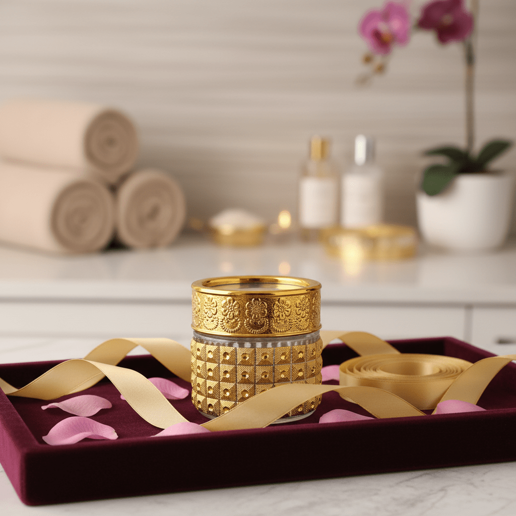 Gold Glass & Acrylic Decorative Cup — 6×6cm - Al Kabayel Discount CentreGold Glass & Acrylic Decorative Cup — 6×6cmJars & Food SaversAKDCAl Kabayel Discount Centre
