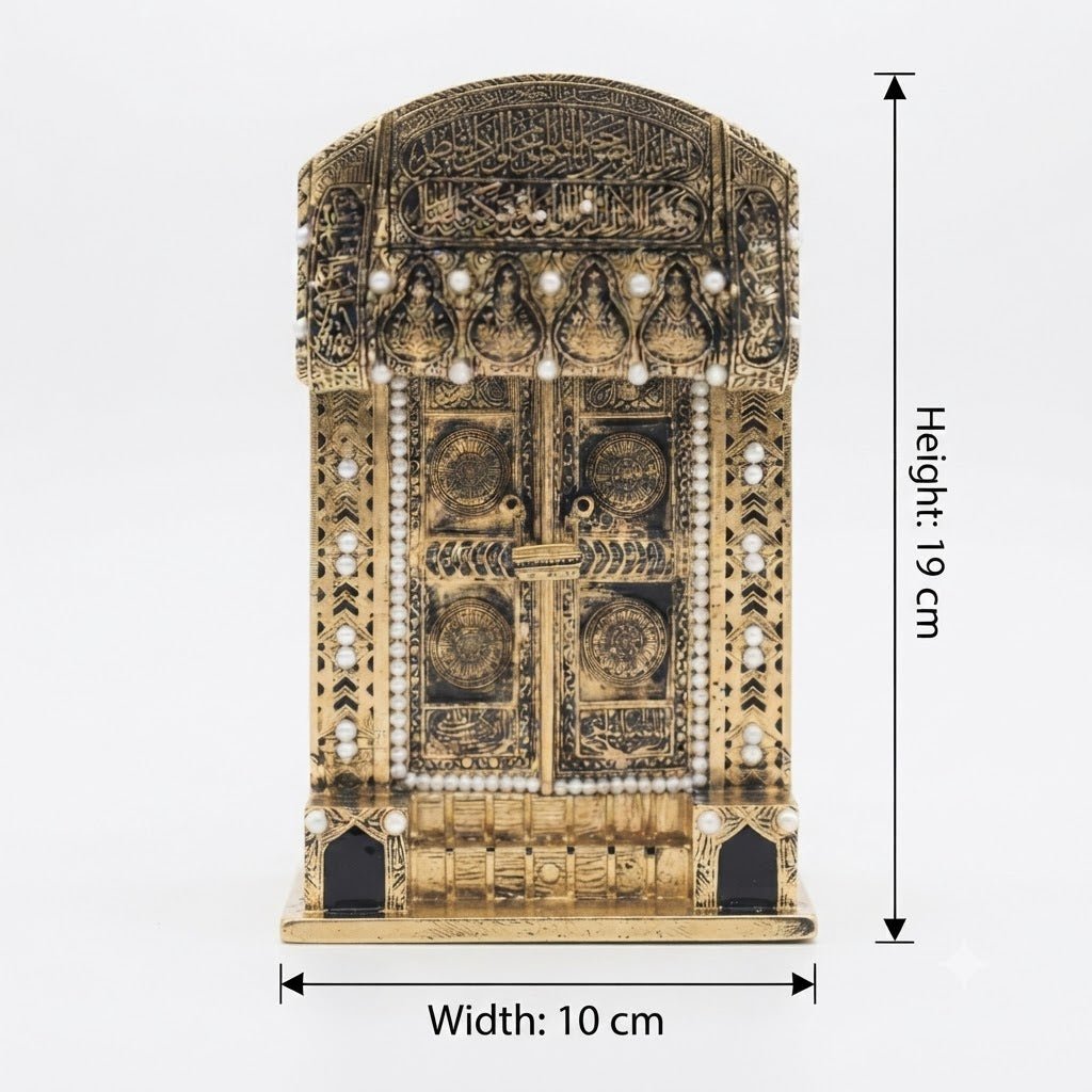 Gold Kaaba Door Replica Chalk Décor Piece – 19×10 cm - Al Kabayel Discount CentreGold Kaaba Door Replica Chalk Décor Piece – 19×10 cmHome Décor AccentsAKDCAl Kabayel Discount Centre