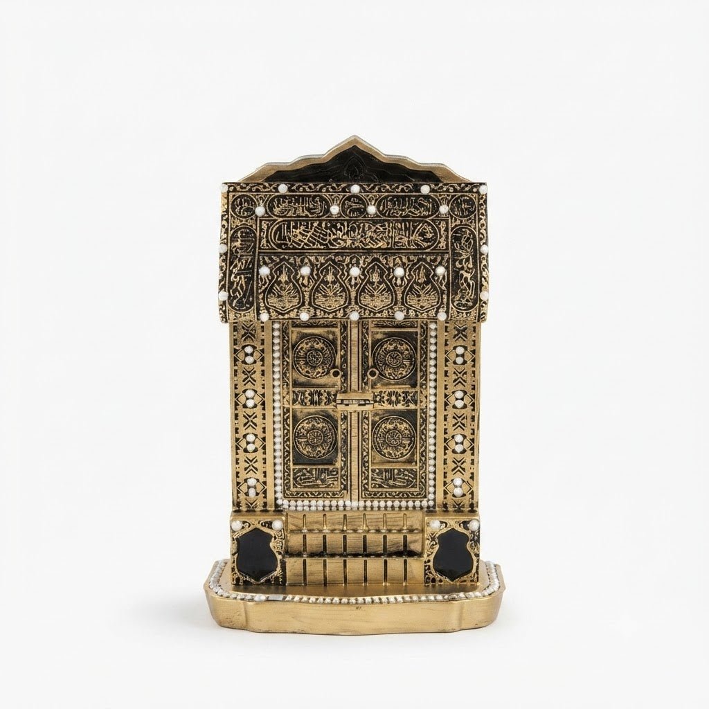 Gold Kaaba Door Replica Chalk Décor Piece – 19×10 cm - Al Kabayel Discount CentreGold Kaaba Door Replica Chalk Décor Piece – 19×10 cmHome Décor AccentsAKDCAl Kabayel Discount Centre