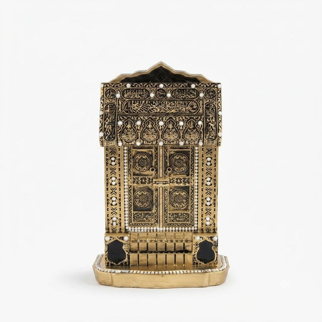 Gold Kaaba Door Replica Chalk Décor Piece – 19×10 cm - Al Kabayel Discount CentreGold Kaaba Door Replica Chalk Décor Piece – 19×10 cmHome Décor AccentsAKDCAl Kabayel Discount Centre