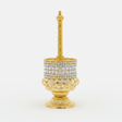 Gold Metal & Crystal Rosewater Sprinkler 23cm - Al Kabayel Discount CentreGold Metal & Crystal Rosewater Sprinkler 23cmPerfume BottlesAKDCAl Kabayel Discount Centre