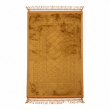 Gold Velvet Prayer Mat - 100 × 65 cm - Al Kabayel Discount CentreGold Velvet Prayer Mat - 100 × 65 cmPrayer MatsAKDCAl Kabayel Discount Centre