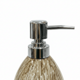 Golden Brushstroke Ceramic & Plastic Liquid Soap Dispenser – 400ml - Al Kabayel Discount CentreGolden Brushstroke Ceramic & Plastic Liquid Soap Dispenser – 400mlHolders & DispensersAKDCAl Kabayel Discount Centre
