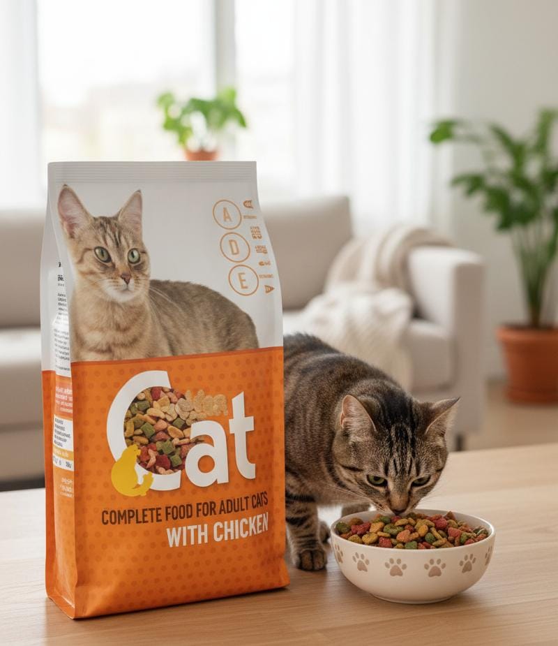 Golden Cat Complete Adult Food 1kg – Chicken Flavor, Complete & Balanced Nutrition for Daily Feeding - Al Kabayel Discount CentreGolden Cat Complete Adult Food 1kg – Chicken Flavor, Complete & Balanced Nutrition for Daily FeedingPet SuppliesGOLDENAl Kabayel Discount Centre
