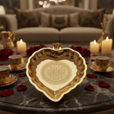 Golden Leaf Snack Tray – 18×13cm | Decorative Metal Serving Dish - Al Kabayel Discount CentreGolden Leaf Snack Tray – 18×13cm | Decorative Metal Serving DishServing TraysAKDCAl Kabayel Discount Centre