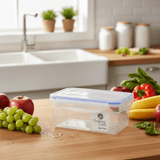 Golden Lock Plastic Rectangular Food container 955ml - Blue&Transparent - Al Kabayel Discount CentreGolden Lock Plastic Rectangular Food container 955ml - Blue&TransparentFood ContainersGolden LockAl Kabayel Discount Centre
