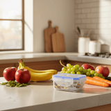 Golden Lock Plastic Rectangular Food container With Lid 200ml - Blue&Transparent - Al Kabayel Discount CentreGolden Lock Plastic Rectangular Food container With Lid 200ml - Blue&TransparentFood ContainersGolden LockAl Kabayel Discount Centre