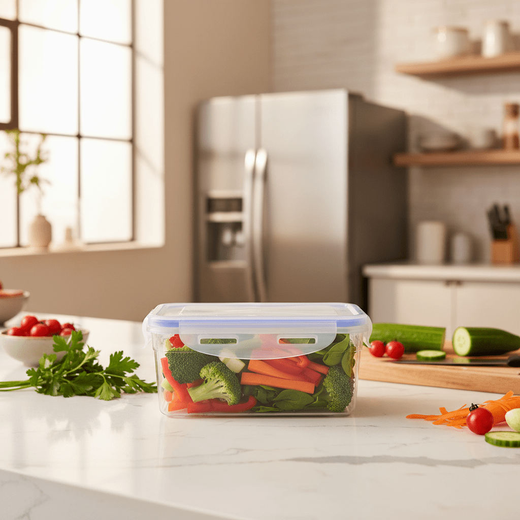 Golden Lock Plastic Rectangular Food container With Lid 535ml - Blue&Transparent - Al Kabayel Discount CentreGolden Lock Plastic Rectangular Food container With Lid 535ml - Blue&TransparentFood ContainersGolden LockAl Kabayel Discount Centre