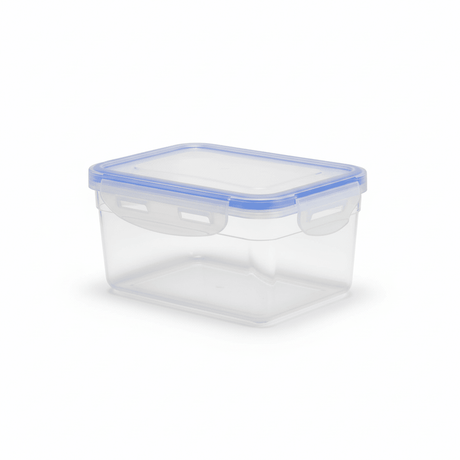 Golden Lock Plastic Rectangular Food container With Lid 535ml - Blue&Transparent - Al Kabayel Discount CentreGolden Lock Plastic Rectangular Food container With Lid 535ml - Blue&TransparentFood ContainersGolden LockAl Kabayel Discount Centre