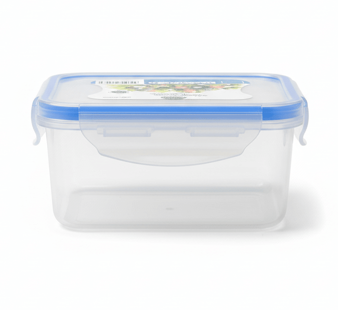 Golden Lock Plastic Square Food container 600ml - Blue&Transparent - Al Kabayel Discount CentreGolden Lock Plastic Square Food container 600ml - Blue&TransparentFood ContainersGolden LockAl Kabayel Discount Centre