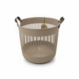 Goldplast Flora Laundry Basket – 40×40 cm - Taupe / Light Brown - Al Kabayel Discount CentreGoldplast Flora Laundry Basket – 40×40 cm - Taupe / Light BrownOrganizers & AccessoriesGOLDPLASTAl Kabayel Discount Centre