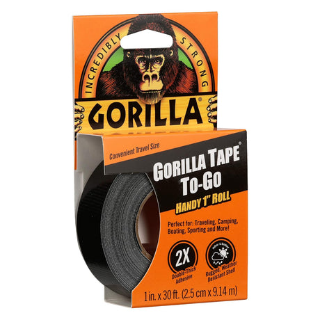 Gorilla Handy Tape To - Go – 1 Inch Mini Roll for Quick Repairs - Al Kabayel Discount CentreGorilla Handy Tape To - Go – 1 Inch Mini Roll for Quick RepairsTapes & Packaging TapesGORILLAAl Kabayel Discount Centre
