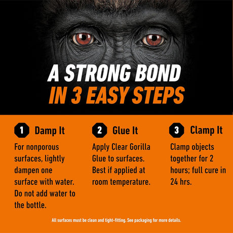 Gorilla High Strength Clear Glue 1.75 oz – Heavy - Duty All - Purpose Adhesive - Al Kabayel Discount CentreGorilla High Strength Clear Glue 1.75 oz – Heavy - Duty All - Purpose AdhesiveGlueGORILLAAl Kabayel Discount Centre