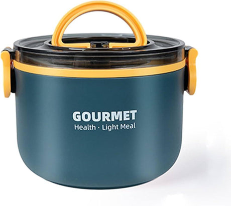 GOURMET Double Layer Lunch Box 1 Liter, Blue/Yellow - Al Kabayel Discount CentreGOURMET Double Layer Lunch Box 1 Liter, Blue/YellowFood ContainersGOURMETAl Kabayel Discount Centre