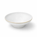 طقم عشاء ABL GP-138 – 28 قطعة – تصميم مزهر – عاجي بتفاصيل ذهبية