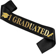 Graduation Party Sash 160×10 cm – Black with Bold Gold Lettering - Al Kabayel Discount CentreGraduation Party Sash 160×10 cm – Black with Bold Gold LetteringParty SuppliesPARTY SASHAl Kabayel Discount Centre
