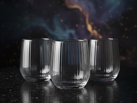 Green Apple 3pcs Deli Glass Tumbler 350ml, Vertical Stripe Design - Al Kabayel Discount CentreGreen Apple 3pcs Deli Glass Tumbler 350ml, Vertical Stripe DesignDrinkware SetsGREEN APPLEAl Kabayel Discount Centre