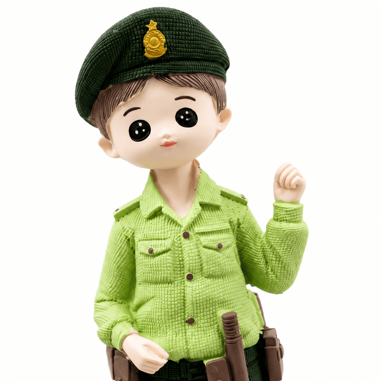 Green & Brown Boy Police Officer Polyresin Decorative Figurine - 20 cm - Al Kabayel Discount CentreGreen & Brown Boy Police Officer Polyresin Decorative Figurine - 20 cmHome Décor AccentsAKDCAl Kabayel Discount Centre