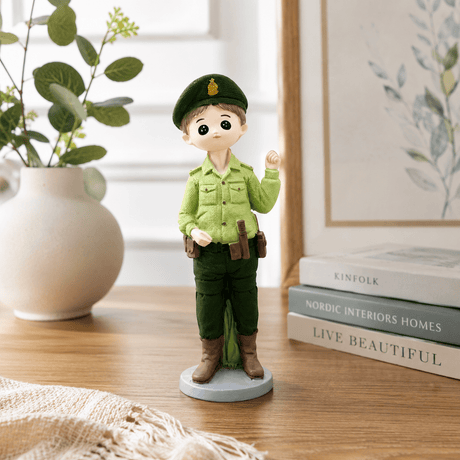 Green & Brown Boy Police Officer Polyresin Decorative Figurine - 20 cm - Al Kabayel Discount CentreGreen & Brown Boy Police Officer Polyresin Decorative Figurine - 20 cmHome Décor AccentsAKDCAl Kabayel Discount Centre